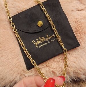 John Medeiros Gold Chain Link Necklace